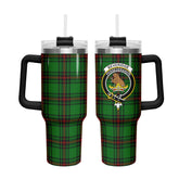 Beveridge Tartan Crest 40 oz Insulated Tumbler with Handle