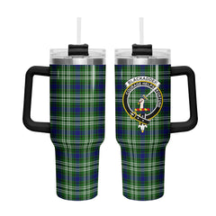 Blackadder Tartan Crest 40 oz Insulated Tumbler with Handle