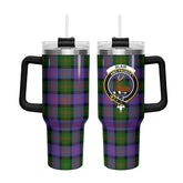 Blair Modern Tartan Crest 40 oz Insulated Tumbler with Handle