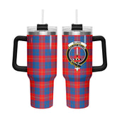 Blane Tartan Crest 40 oz Insulated Tumbler with Handle