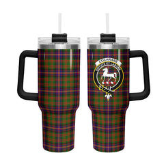 Cochrane Modern Tartan Crest 40 oz Insulated Tumbler with Handle