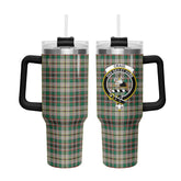 Craig Ancient Tartan Crest 40 oz Insulated Tumbler with Handle