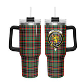 Cumming Hunting Ancient Tartan Crest 40 oz Insulated Tumbler with Handle