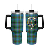 Davidson Ancient Tartan Crest 40 oz Insulated Tumbler with Handle