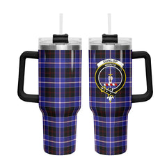 Dunlop Modern Tartan Crest 40 oz Insulated Tumbler with Handle