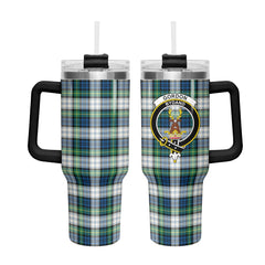 Gordon Dress Ancient Tartan Crest 40 oz Insulated Tumbler with Handle