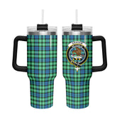 Graham of Montrose Ancient Tartan Crest 40 oz Insulated Tumbler with Handle