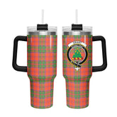 Grant Ancient Tartan Crest 40 oz Insulated Tumbler with Handle