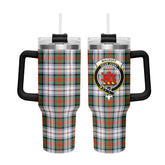 MacDuff Dress Ancient Tartan Crest 40 oz Insulated Tumbler with Handle