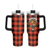 MacGregor Rob Roy Ancient Tartan Crest 40 oz Insulated Tumbler with Handle