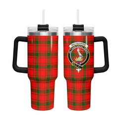 MacQuarrie Tartan Crest 40 oz Insulated Tumbler with Handle