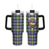 McDonald Ancient Tartan Crest 40 oz Insulated Tumbler with Handle