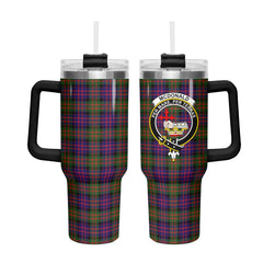 McDonald Modern Tartan Crest 40 oz Insulated Tumbler with Handle