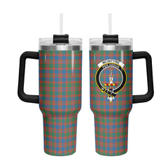McIntyre Ancient Tartan Crest 40 oz Insulated Tumbler with Handle