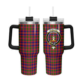McIntyre Modern Tartan Crest 40 oz Insulated Tumbler with Handle