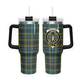 McLellan Ancient Tartan Crest 40 oz Insulated Tumbler with Handle