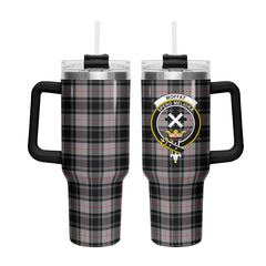 Moffat Modern Tartan Crest 40 oz Insulated Tumbler with Handle