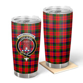 MacNaughton Modern Tartan Crest Tumbler