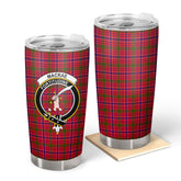 MacRae Modern Tartan Crest Tumbler