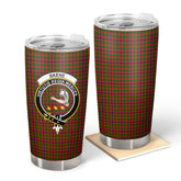 Skene Modern Tartan Crest Tumbler