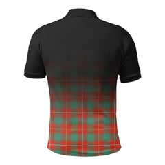 McFie Ancient Tartan Crest Polo Shirt - Thistle Black Style