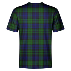 Campbell Modern Tartan Crest T-shirt