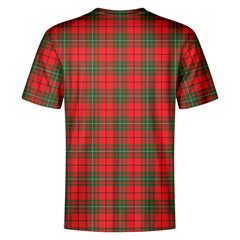 MacAuley Modern Tartan Crest T-shirt