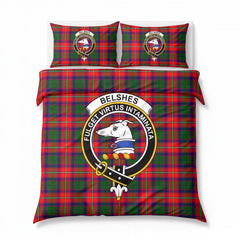 Belshes Tartan Crest Bedding Set