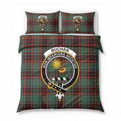 Buchan Ancient Tartan Crest Bedding Set