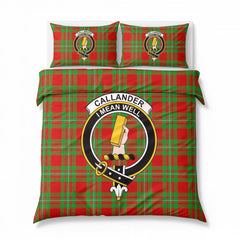 Callander Tartan Crest Bedding Set
