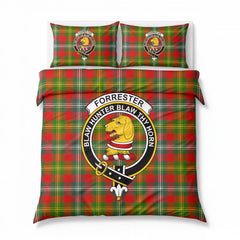 Forrester Tartan Crest Bedding Set