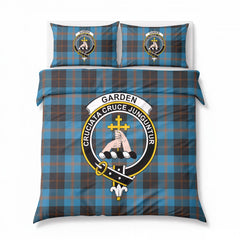 Garden Tartan Crest Bedding Set