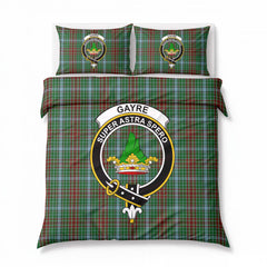 Gayre Tartan Crest Bedding Set