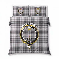 Glendinning Tartan Crest Bedding Set