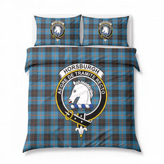 Horsburgh Tartan Crest Bedding Set