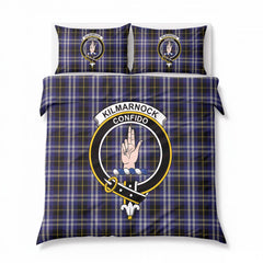 Kilmarnock Tartan Crest Bedding Set