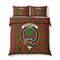 Kinninmont Tartan Crest Bedding Set