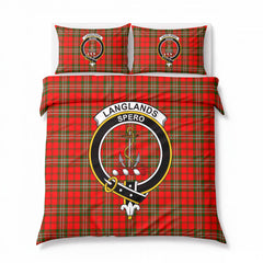 Langlands Tartan Crest Bedding Set