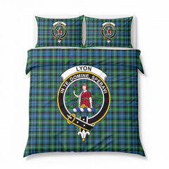 Lyon Tartan Crest Bedding Set