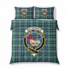 MacDonald of the Isles Hunting Ancient Tartan Crest Bedding Set