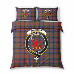 MacDuff Hunting Modern Tartan Crest Bedding Set