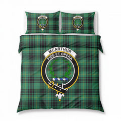 McArthur Ancient Tartan Crest Bedding Set
