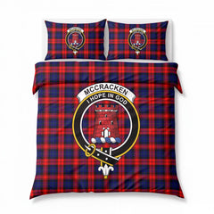 McCracken Tartan Crest Bedding Set