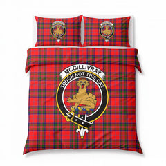 McGillivray Modern Tartan Crest Bedding Set