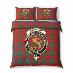 McIntosh Modern Tartan Crest Bedding Set