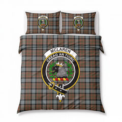 McLaren Weathered Tartan Crest Bedding Set