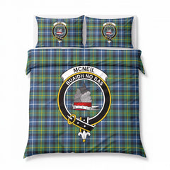 McNeil of Barra Ancient Tartan Crest Bedding Set