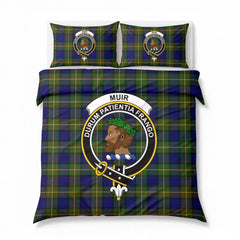 Muir Tartan Crest Bedding Set