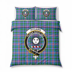 Pitcairn Hunting Tartan Crest Bedding Set