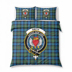 Smith Ancient Tartan Crest Bedding Set